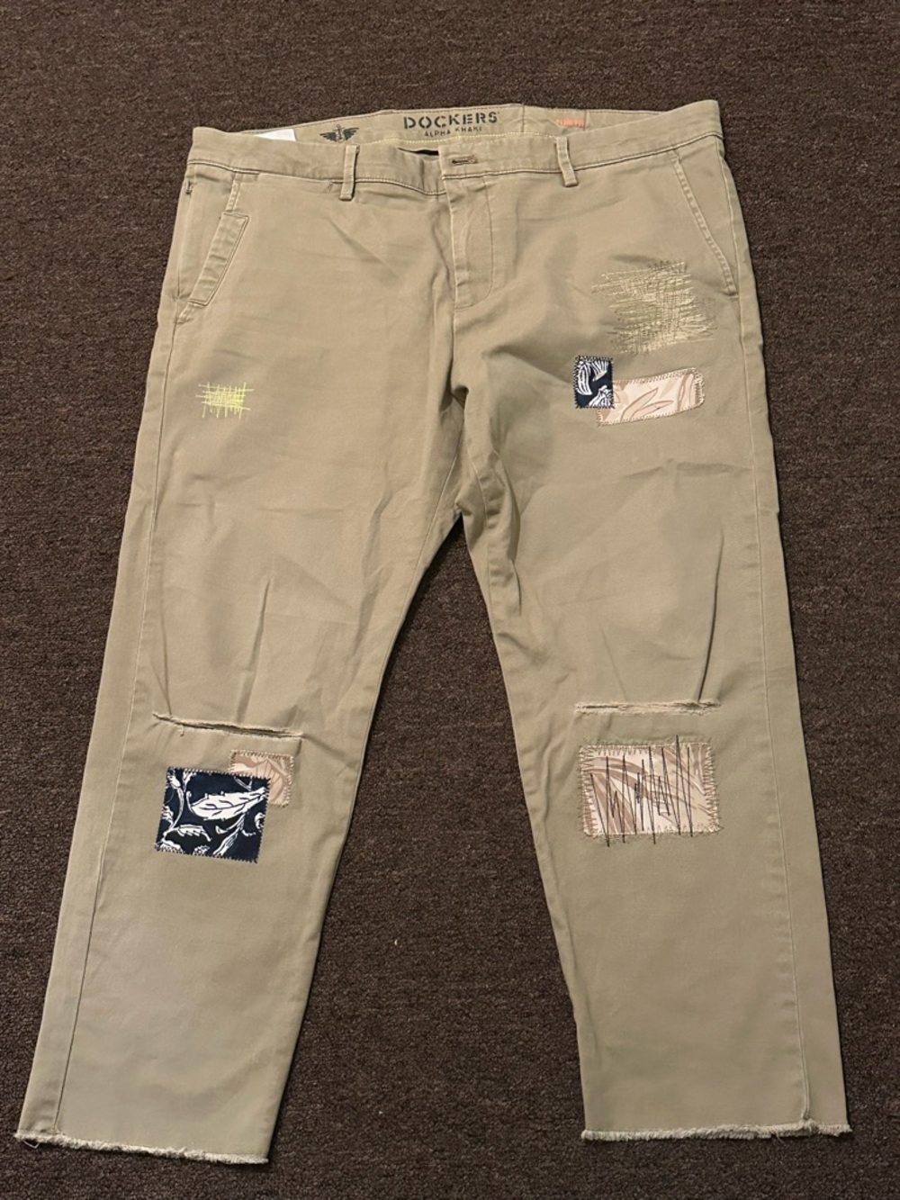 Dockers Men's Slim Fit Smart Patchwork Khakis - Size 38x29